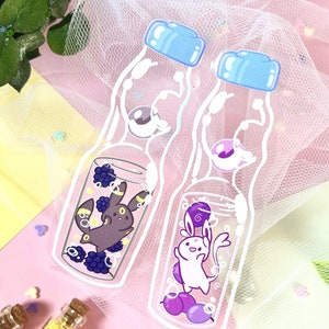 Clear Sticker: Eeveelutions Ramune