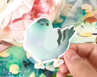 Sticker (Vinyl Waterproof/Eco-Friendly): Pigeon