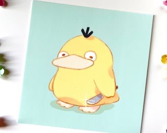 psyduck print