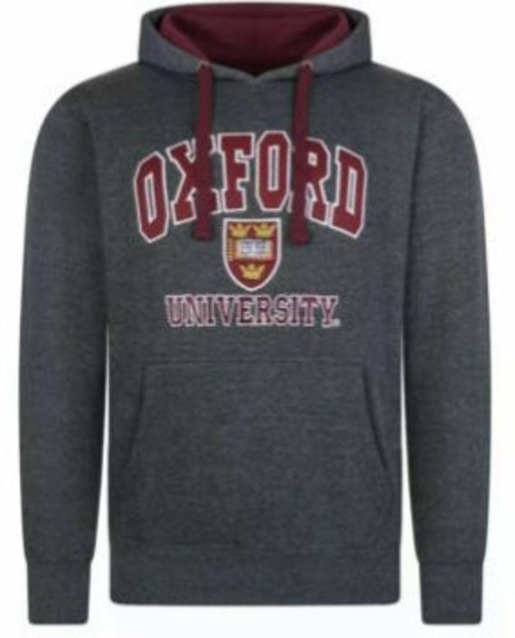 oxford university hoodie grey