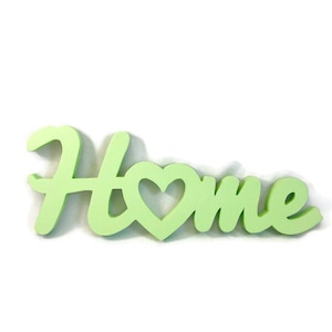 Letras de madera, palabra de madera, letrero de madera personalizado, letrero de madera personalizado, letrero de madera independiente, decoración del hogar, letrero independiente, letrero personalizado para el hogar