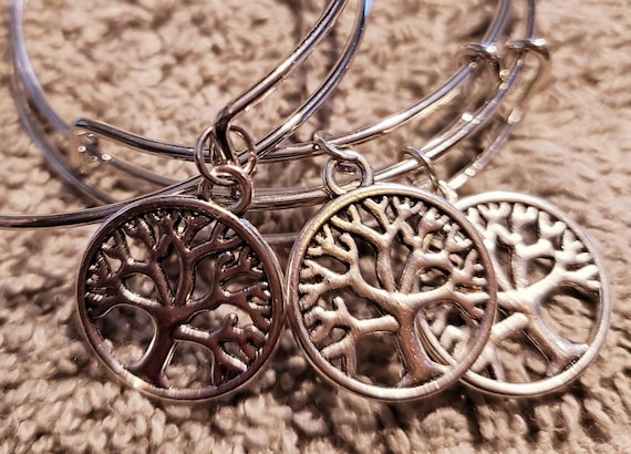 Tree of Life Bangles (silver)
