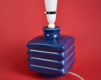 Vintage Facette lamp / Cari Zalloni Style / Blue