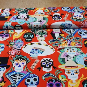 Alexander Henry Carita Calaveras 8810 A . From the Folklorico collection