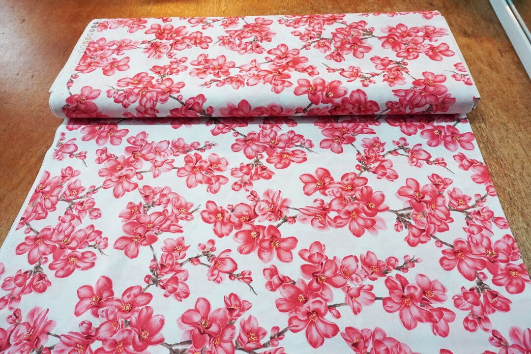 Timeless Treasures Fleur Featuring Spring Blossoms 100% Cotton - Etsy
