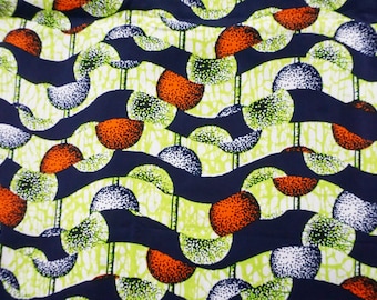 Vlisco Super-Wax Guaranteed real Dutch wax block print VLW4099 .