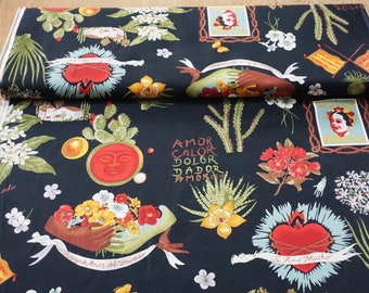 Alexander Henry 'Viva Frida' in black. from the 'Folklorico' collection 1406 CRR