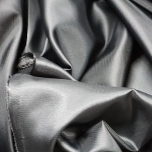Acetate Lining - Antistatic - BLACK / True Black - High Quality - Suit / Coat / Jacket Repair