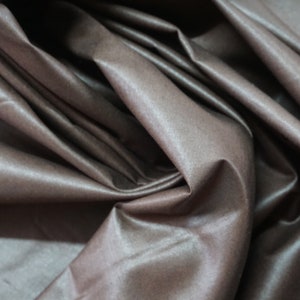 Vlisco 本物保証のオランダ産「ユニカラー チョコレートブラウン」