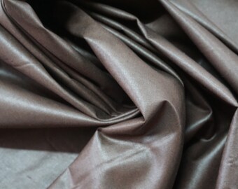Vlisco Guaranteed real Dutch &#39;Uni Colour in chocolate brown&#39;