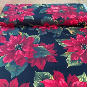 Michael Miller Scarlet Poinsettia cj 3059 Tissu 100 % coton