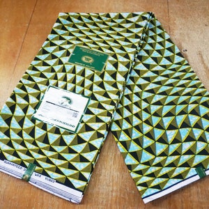 Vlisco Super-Wax Garantiert echter niederländischer Wachsschnitt vl317. Beidseitig bedruckt