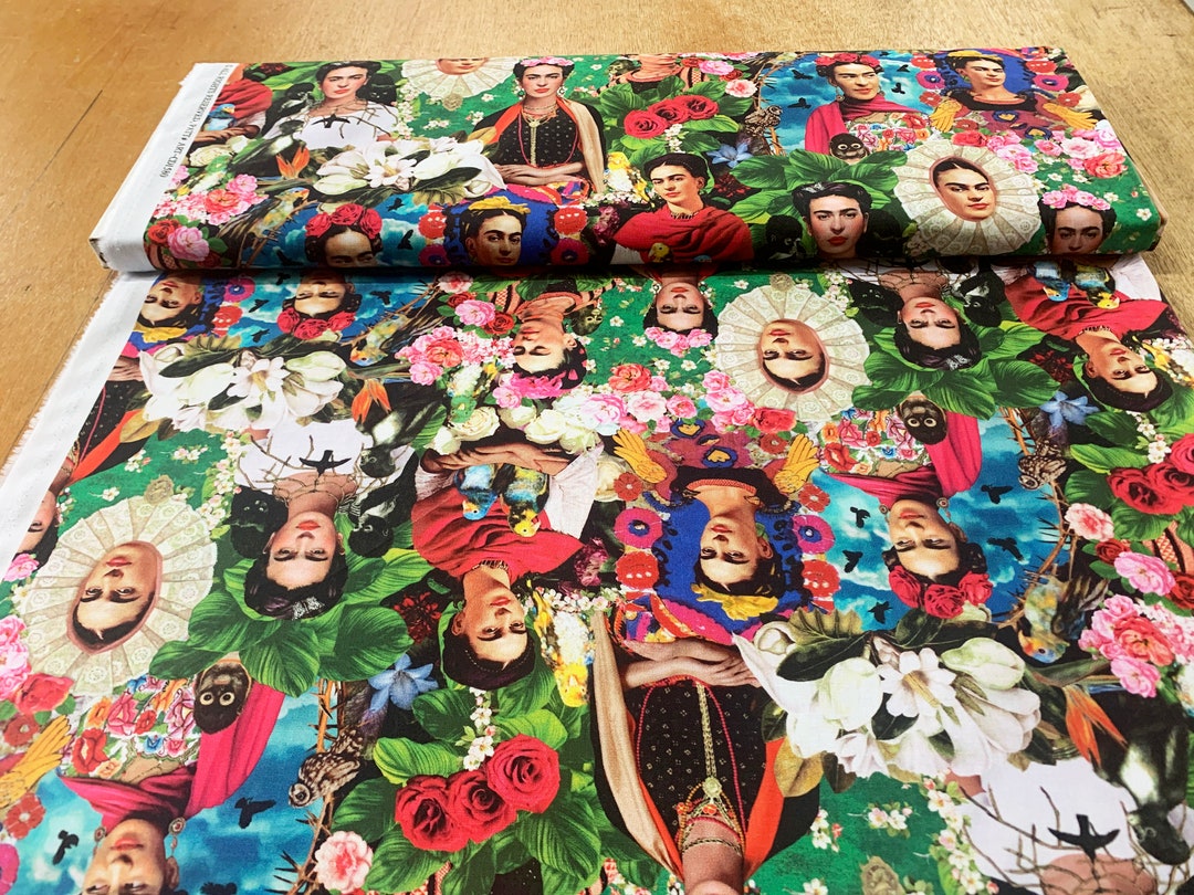Timeless Treasures Ive Been Framed Esperanza CD1580 Multi 100% Cotton ...