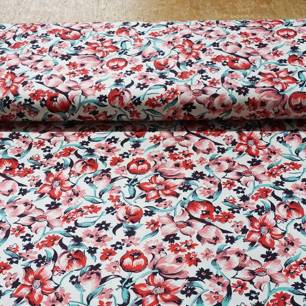 Free Spirit Fabrics 'Dress Floral' from the Shelburne Falls collection by Denyse Schmidt 100% cotton