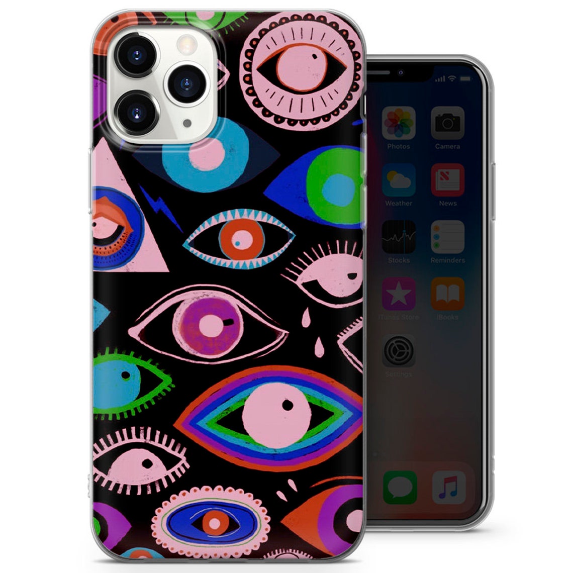 Evil Eye Phone Case Protect Case for Iphone 1211 Pro XRXS Etsy