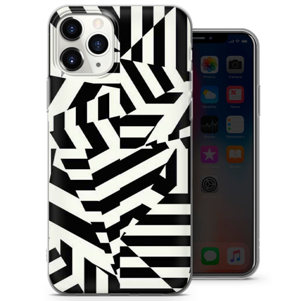 Black and white phone case for iPhone SAMSUNG and HUAWEI Etsy