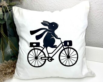 Easter Bunny Pillowcase, Bunny Pillowcase, Easter Bunny Decor, Easter Decoration, Easter Pillow, Easter Gift, Farmhouse Pillow, Easter