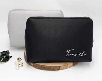 名前入りのパーソナライズされたバッグ、化粧品バッグ、ブライズメイドバッグギフト、花嫁化粧品バッグ、クリスマスバッグ、トイレタリーバッグ