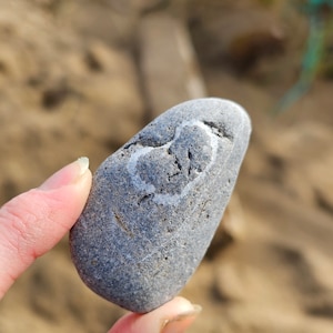 Heart Wishing Stone, Natural Wishing Stone, Welsh Wish Stone, Bladder Stones, Holy Stone, Ancient Welsh Stone, Odin Stones, Lucky Talisman,