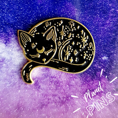 Real Sic Mermaid Cat Enamel Pin - Cute Kawaii Lapel Pin For Jackets, Backpacks, Gifts