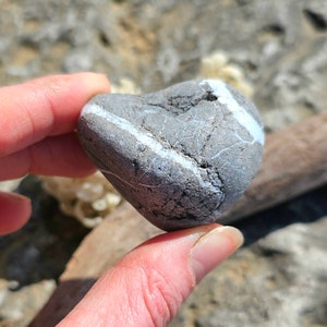 Heart Magic Stone, Natural Wishing Stone, Welsh Wish Stone, Bladder Stones, Holy Stone, Ancient Welsh Stone, Odin Stones, Lucky Talisman