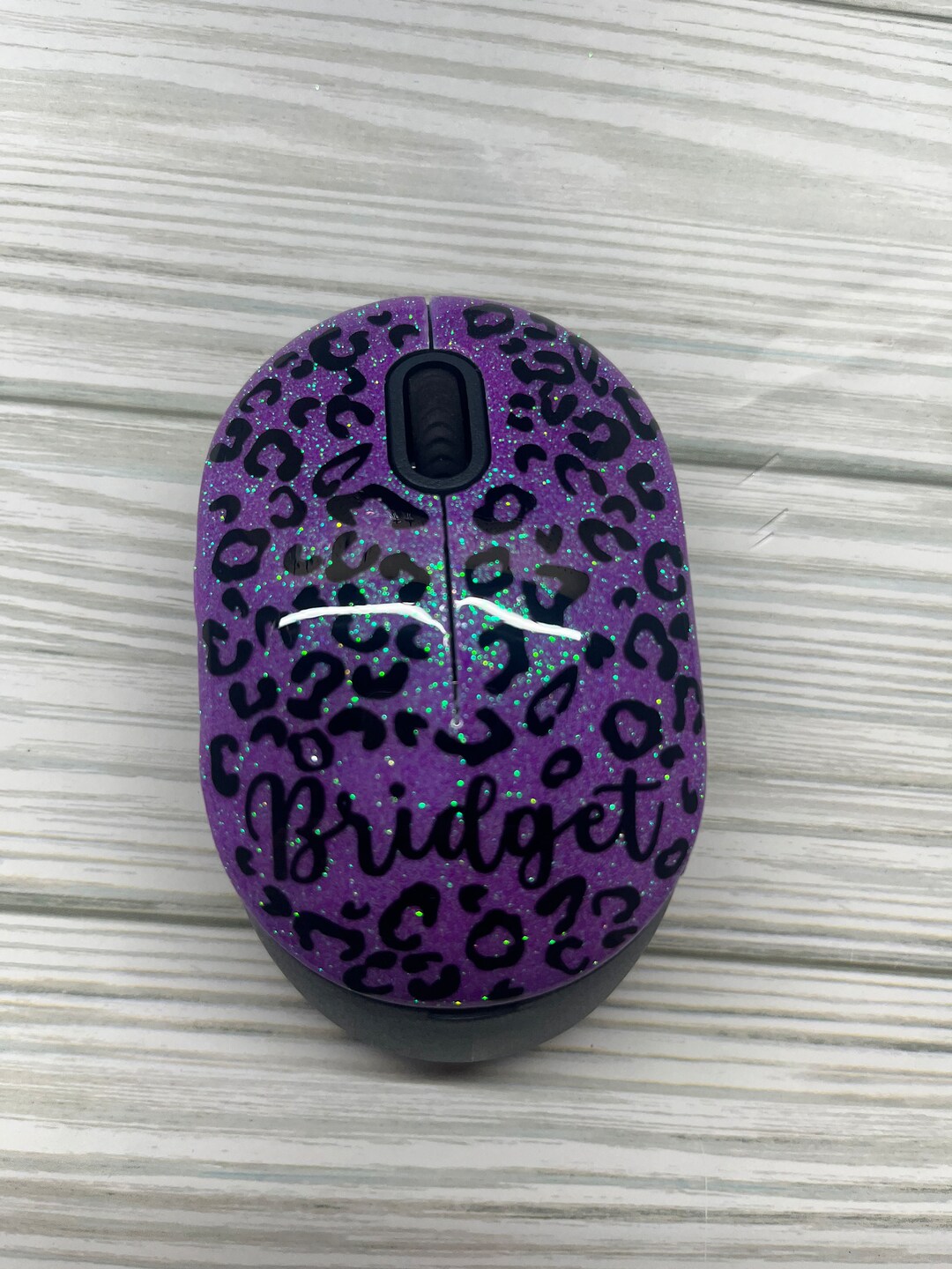 Personalization Mouse Custom Glitter Epoxy Wireless Mouse: Personalized Design - Etsy
