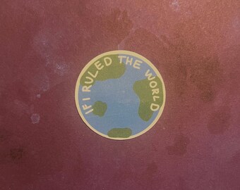 If I Ruled The World Sticker - Big Time Rush