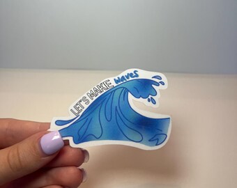 Let's Make Waves Sticker - Big Time Rush Waves