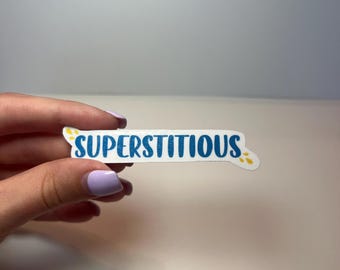 Big Time Rush Superstitious Sticker