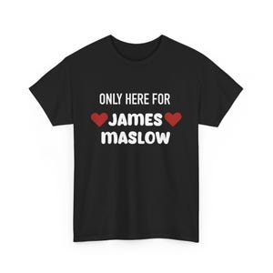 Only Here for James Maslow Big Time Rush In Real Life Worldwide Tour Tshirt Merch