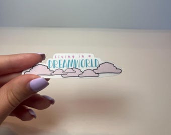 Living in a Dreamworld Sticker - Big Time Rush Dreamworld