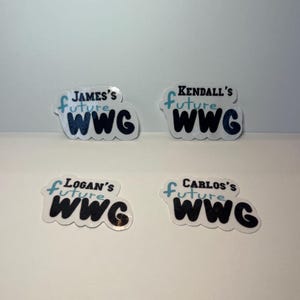 Big Time Rush Future Worldwide Girl Sticker - Big Time Rush Kendall James Carlos or Logan