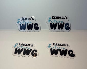 Big Time Rush Future Worldwide Girl Sticker - Big Time Rush Kendall James Carlos or Logan