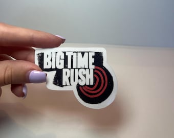 Big Time Rush Logo Sticker - Big Time Rush