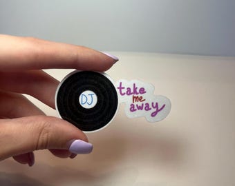 DJ Take Me Away Sticker - Big Time Rush Big Night