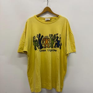 Keith Haring &#39;come together&#39; tshirt size XXL