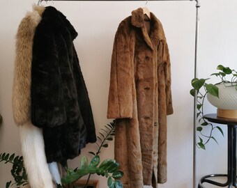 Kunstpelz Wintermantel Etsy