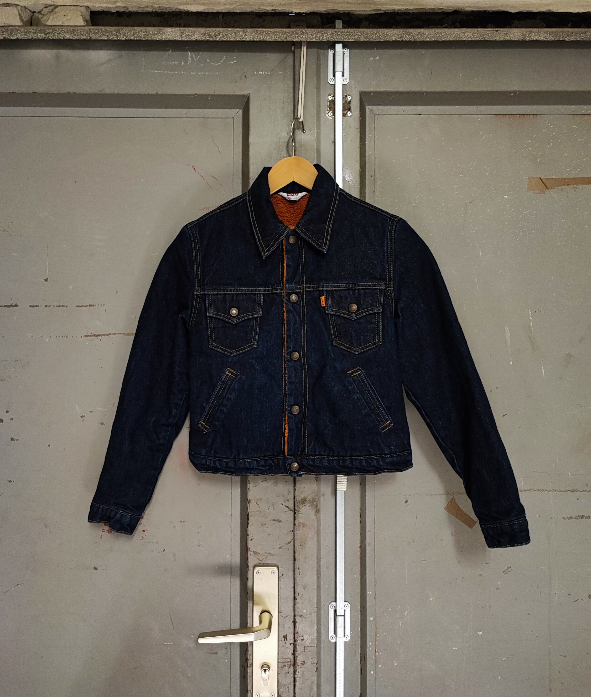 Vintage Levis Black Denim Jacket - Etsy Vintage Levis Black Denim Jacket - Etsy