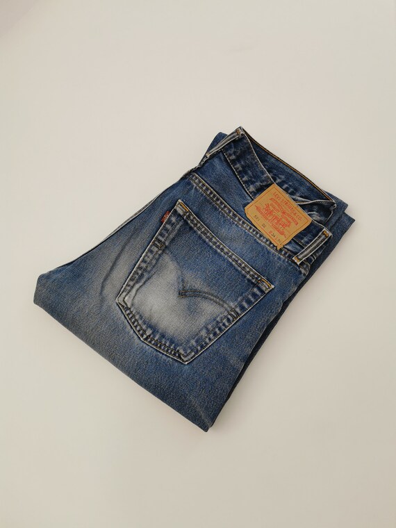 Levi's 521 Rare Blue Jeans High Waisted 