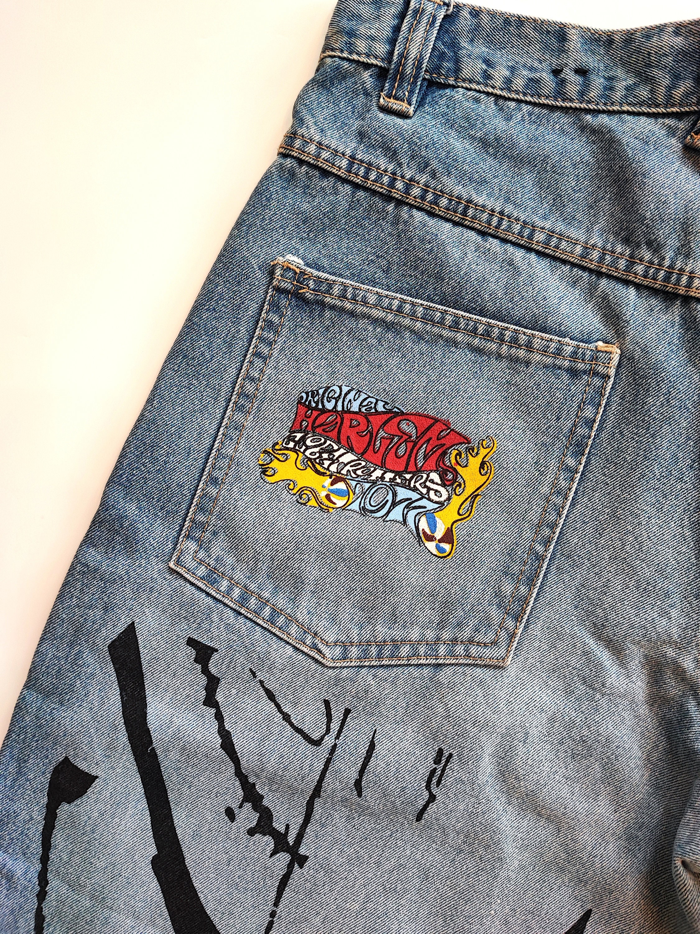 Fubu Short Jeans 32, Fubu Basketball Harlem Globetrotters Short