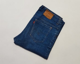 Vintage Levi's Blue Jeans Größe 29x31 - Regular fit gerade Jeans mit Reißverschluss und 5 Taschen