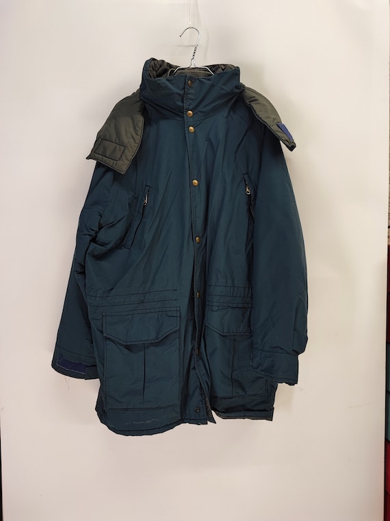 小物 LL bean nylon long coat jacket vintage Vintage L.L. Bean XLT Tall Tan Jacket Coat GoreTex Nylon