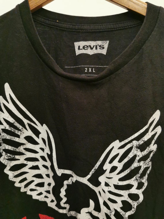 Levi's Vintage Eagle Graphic T-shirt Size 2 XL/ Levi's - Etsy