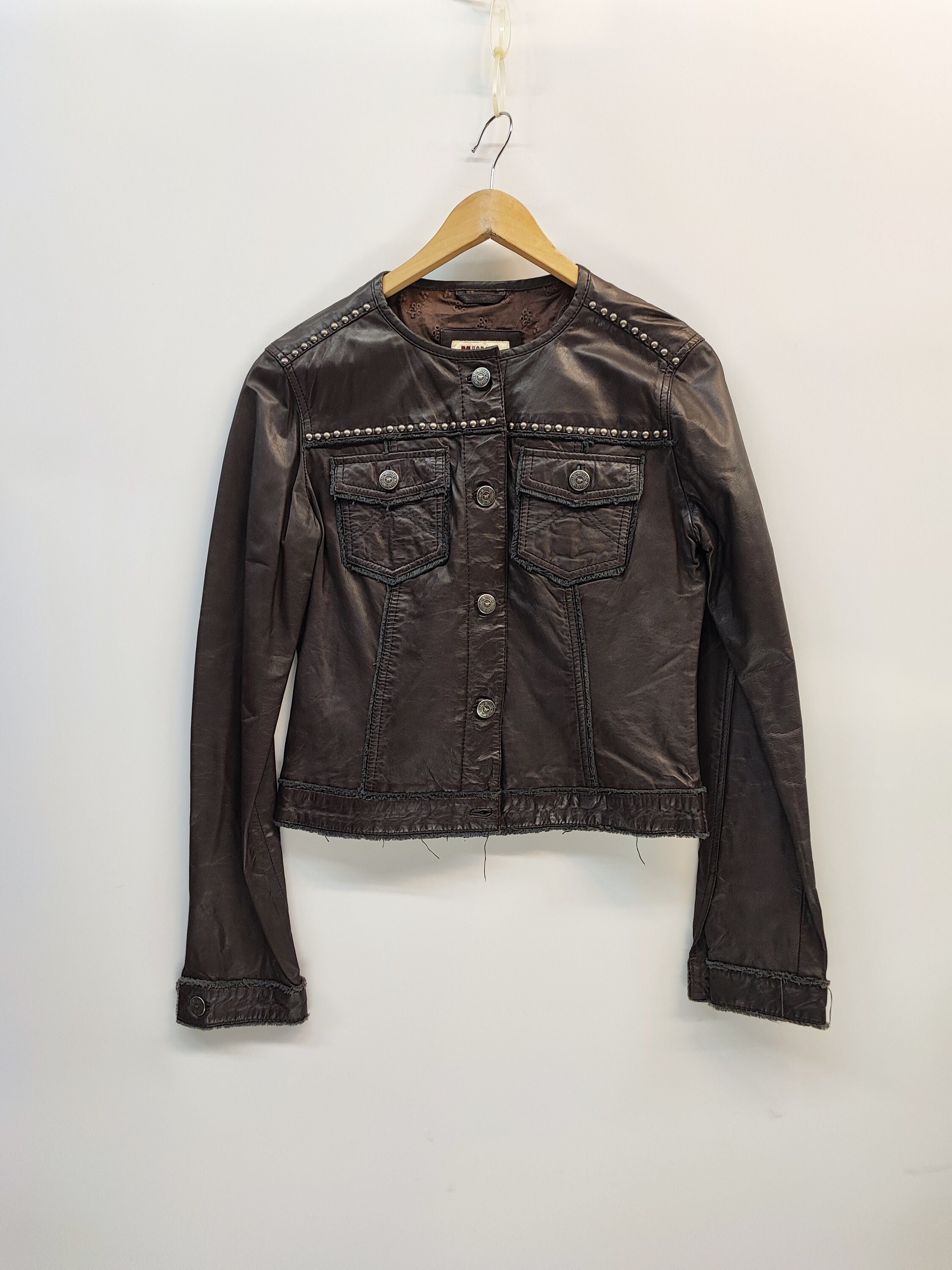 Mustang Vintage Brown Leather Jacket Size M, 90s Leather Mustang Vintage Brown Leather Jacket Size M, 90s Leather