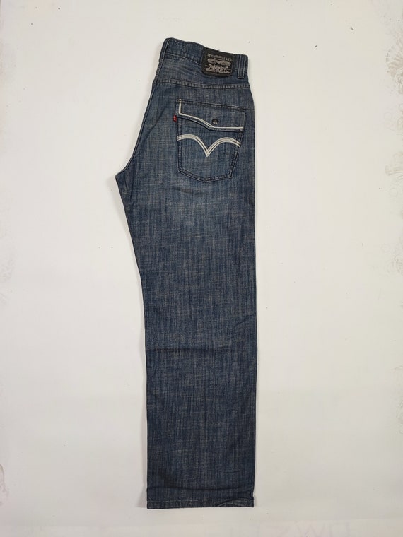 Levi s 569 Loose Straightjeans 34x32 Black Stonewashed Y2K 569 Normal Waist Wide Legs 2000 Style Jeans Made in Cambodia Etsy Denmark