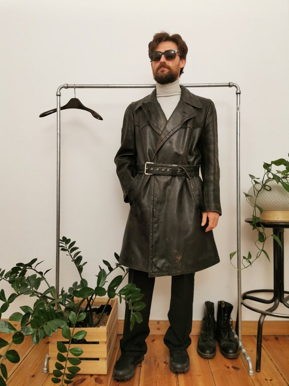 Erdmann Lederbekleidung Munich Leather Trench coat