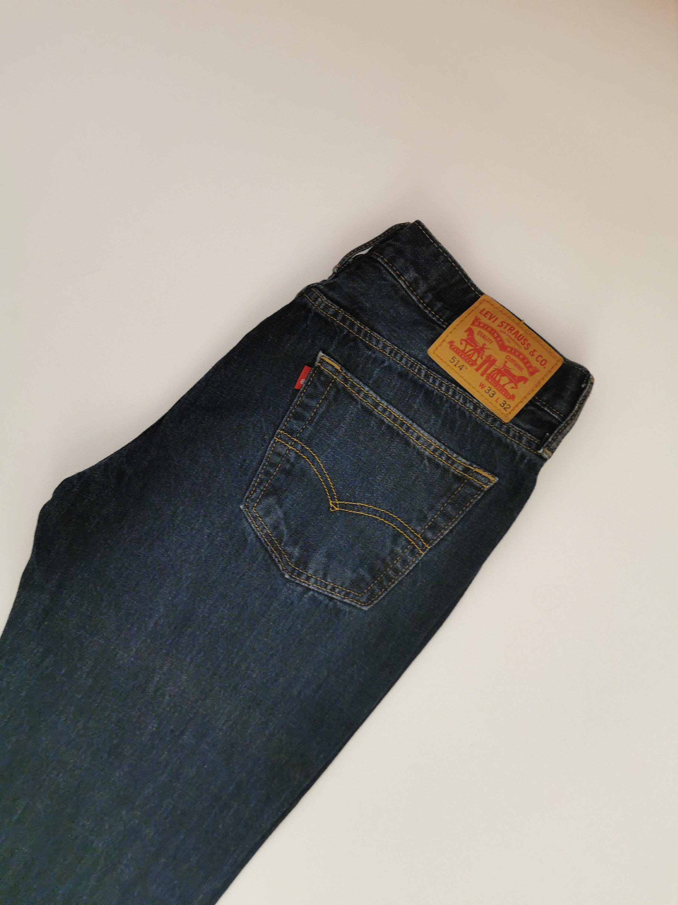Levis 514 33/32 Vintage Classic Dark Stonewashed Jeans Denim | Etsy  Australia