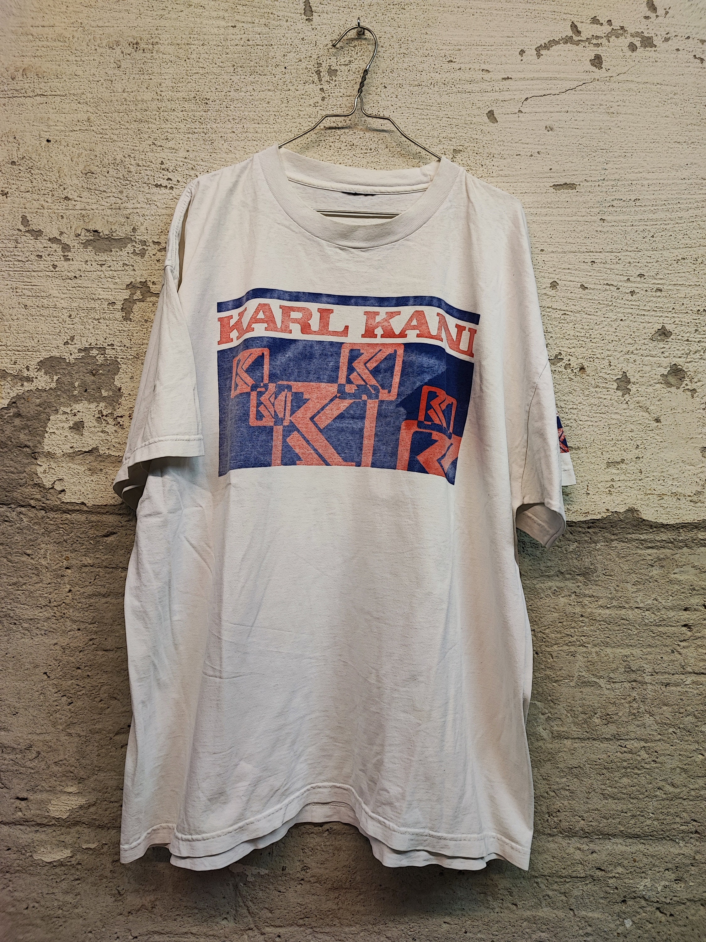 Karl kani clearance white t shirt