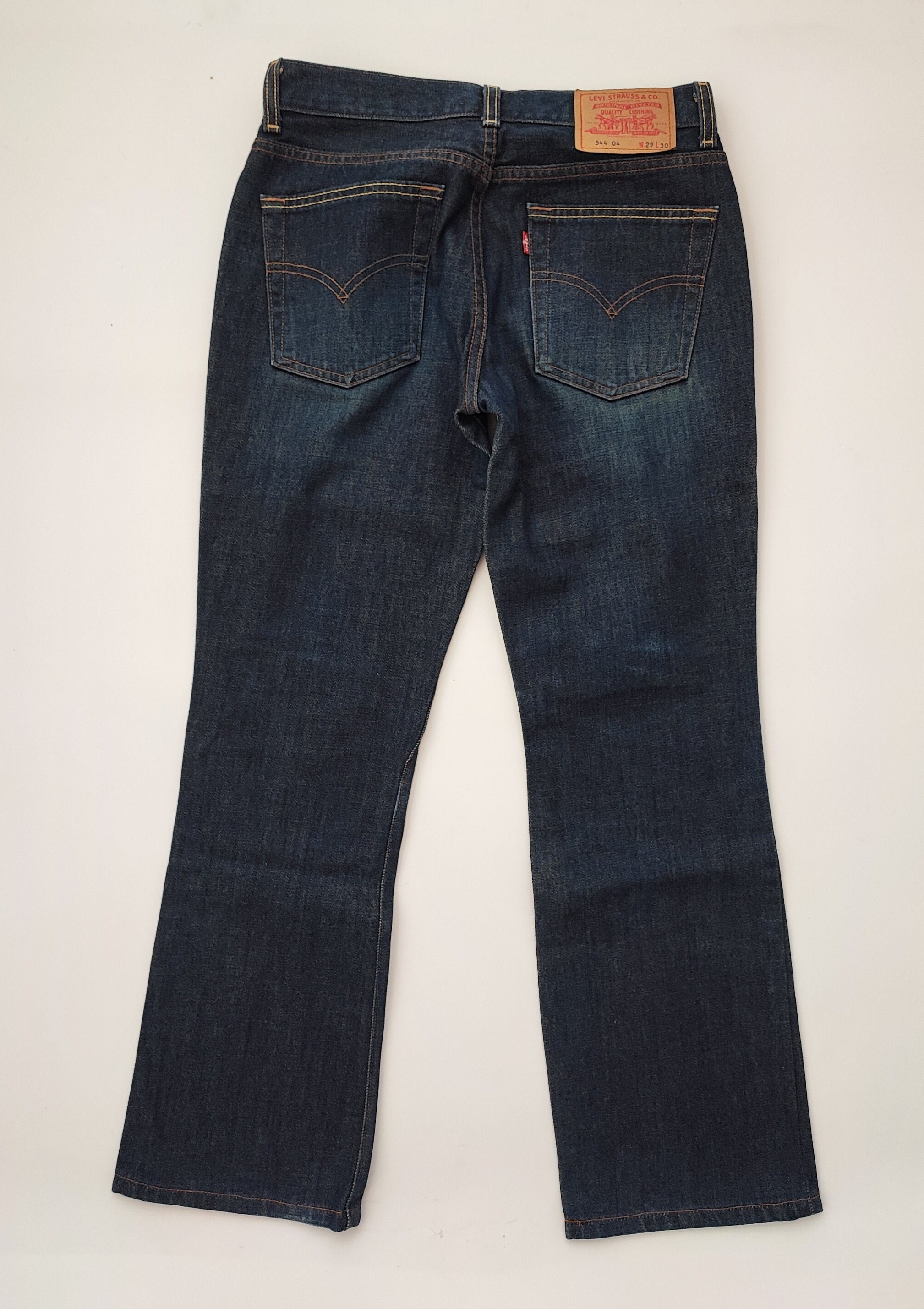 Levi's 544 Vintage Boot Cut Pants - Stonewashed Dark Indigo Levi's 544 Vintage Boot Cut Pants - Stonewashed Dark Indigo