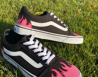 blue fire vans